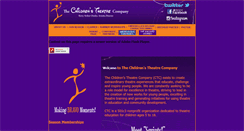 Desktop Screenshot of childrenstheatre.cc